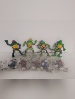 California Raisins Lot From Hardees And 4 Ninja Turtles